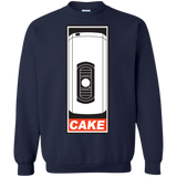 Cake is a Lie Crewneck Sweatshirt