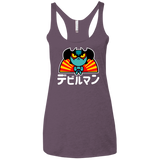 ChibiDebiruman Women's Triblend Racerback Tank