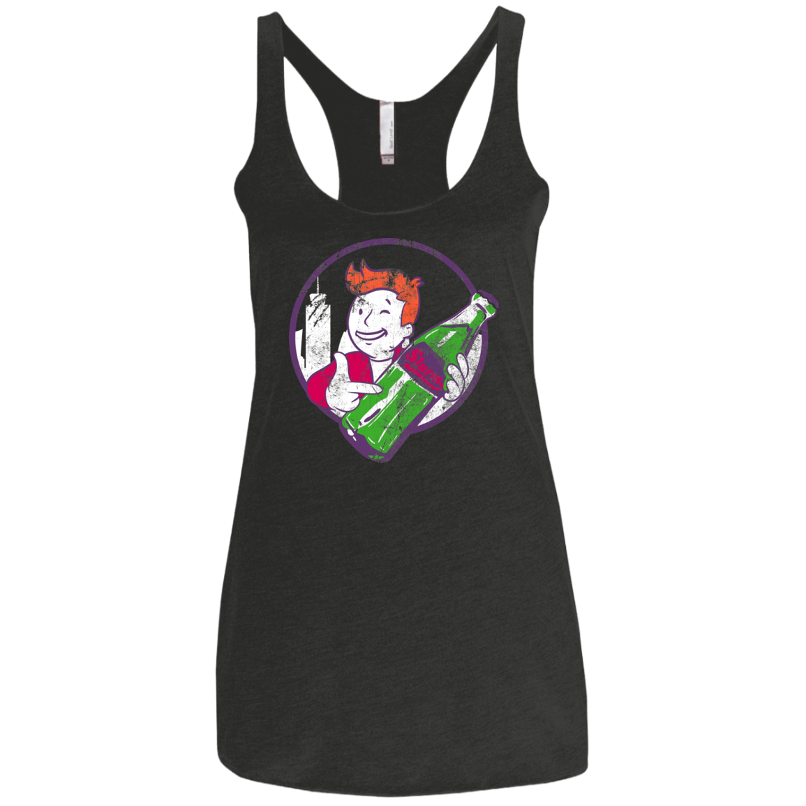 Slurm Cola Women's Triblend Racerback Tank