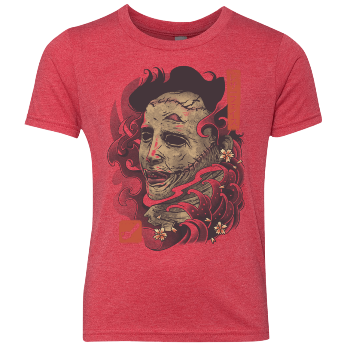 Oni Leather Mask Youth Triblend T-Shirt