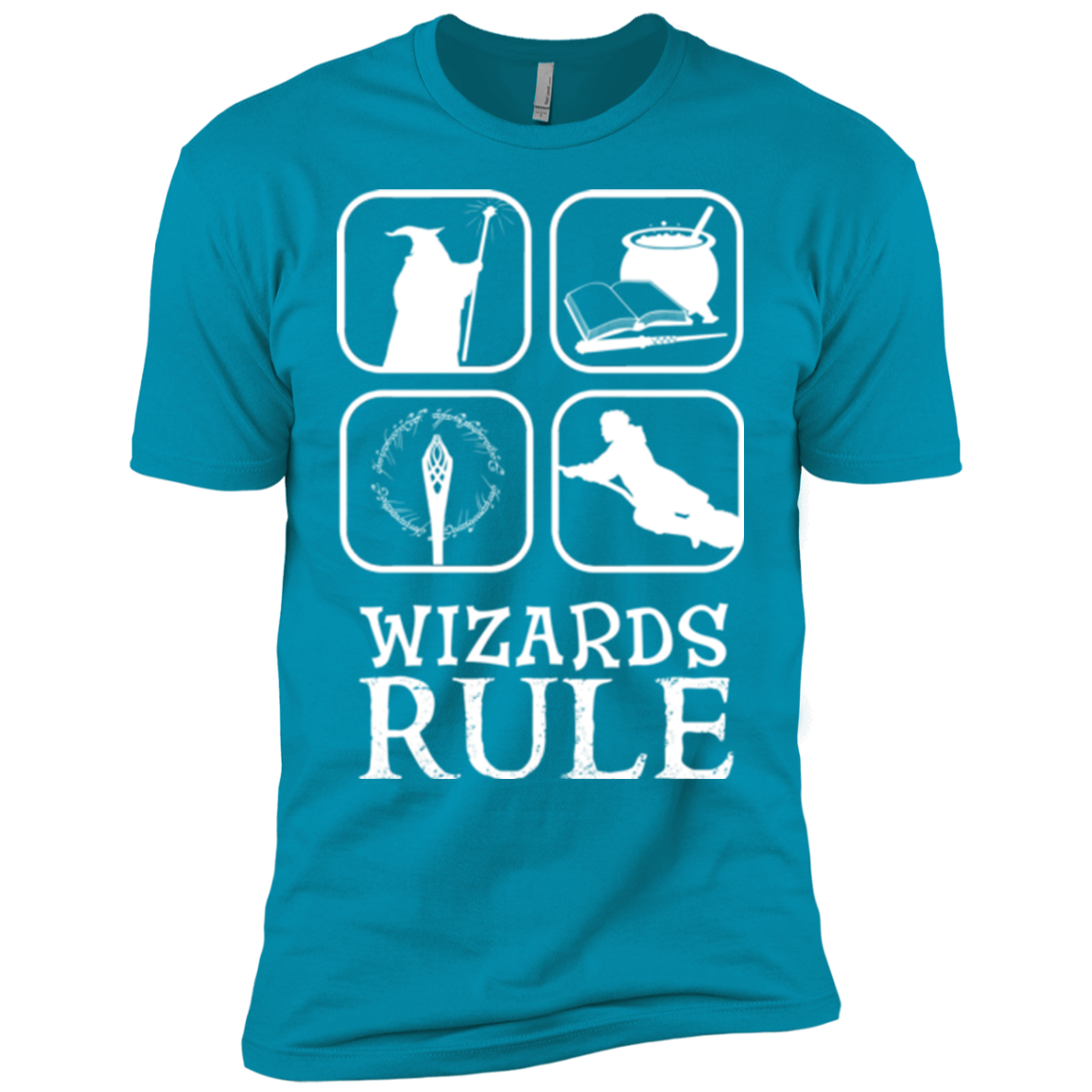 Wizards Rule Boys Premium T-Shirt