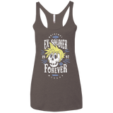Ex-Soldier Forever Women's Triblend Racerback Tank