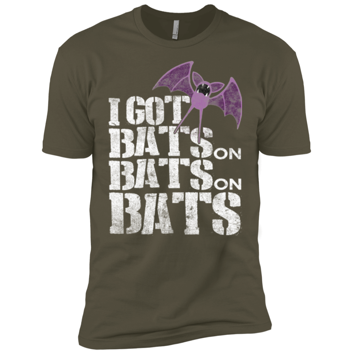 Bats on Bats on Bats Men's Premium T-Shirt