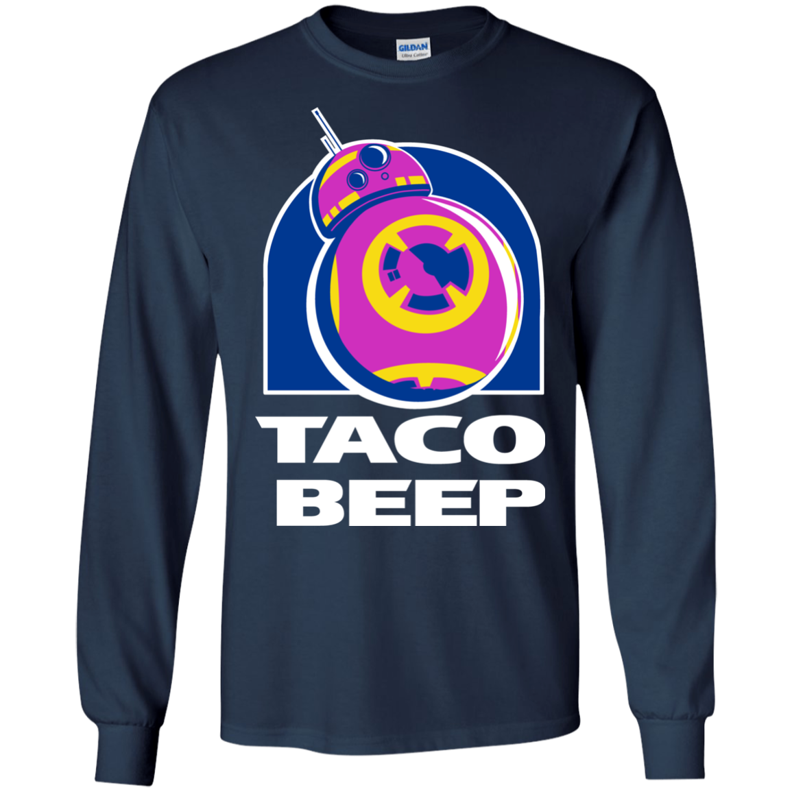 Taco Beep Men's Long Sleeve T-Shirt