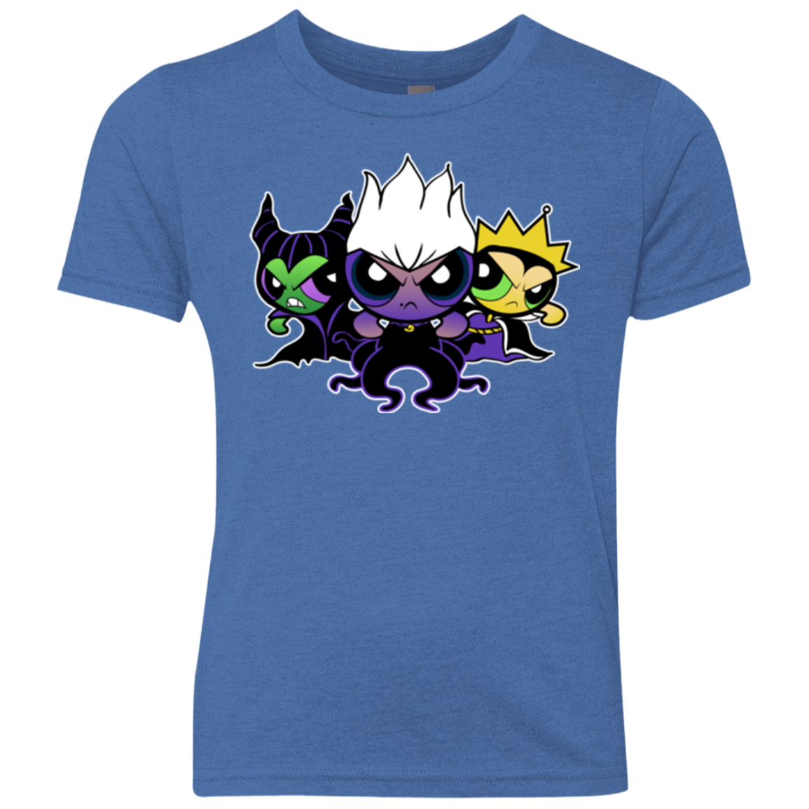 Villain Puff Girls Youth Triblend T-Shirt