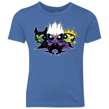 Villain Puff Girls Youth Triblend T-Shirt