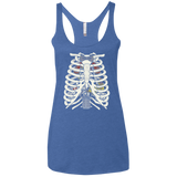 Doctor Inside Women's Triblend Racerback Tank