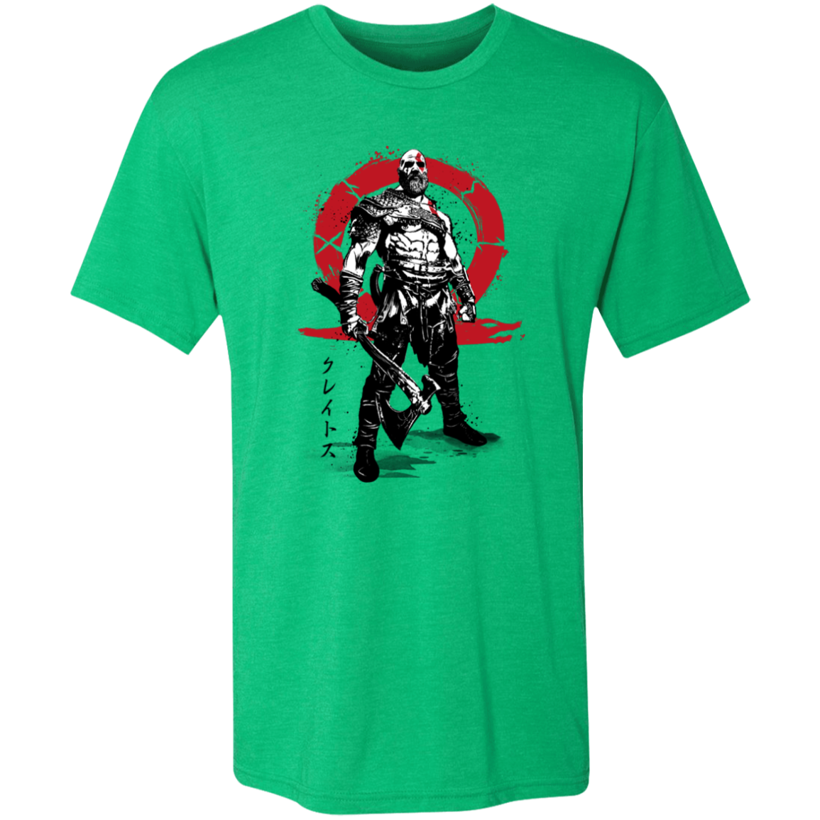 Killer of Gods sumi-e Men's Triblend T-Shirt