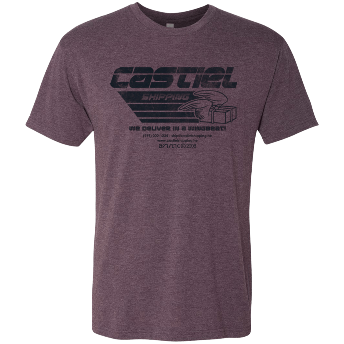 Castiel Shipping Men's Triblend T-Shirt