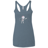 LIFE IN SPACE Women's Triblend Racerback Tank