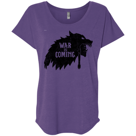 War is Coming Triblend Dolman Sleeve