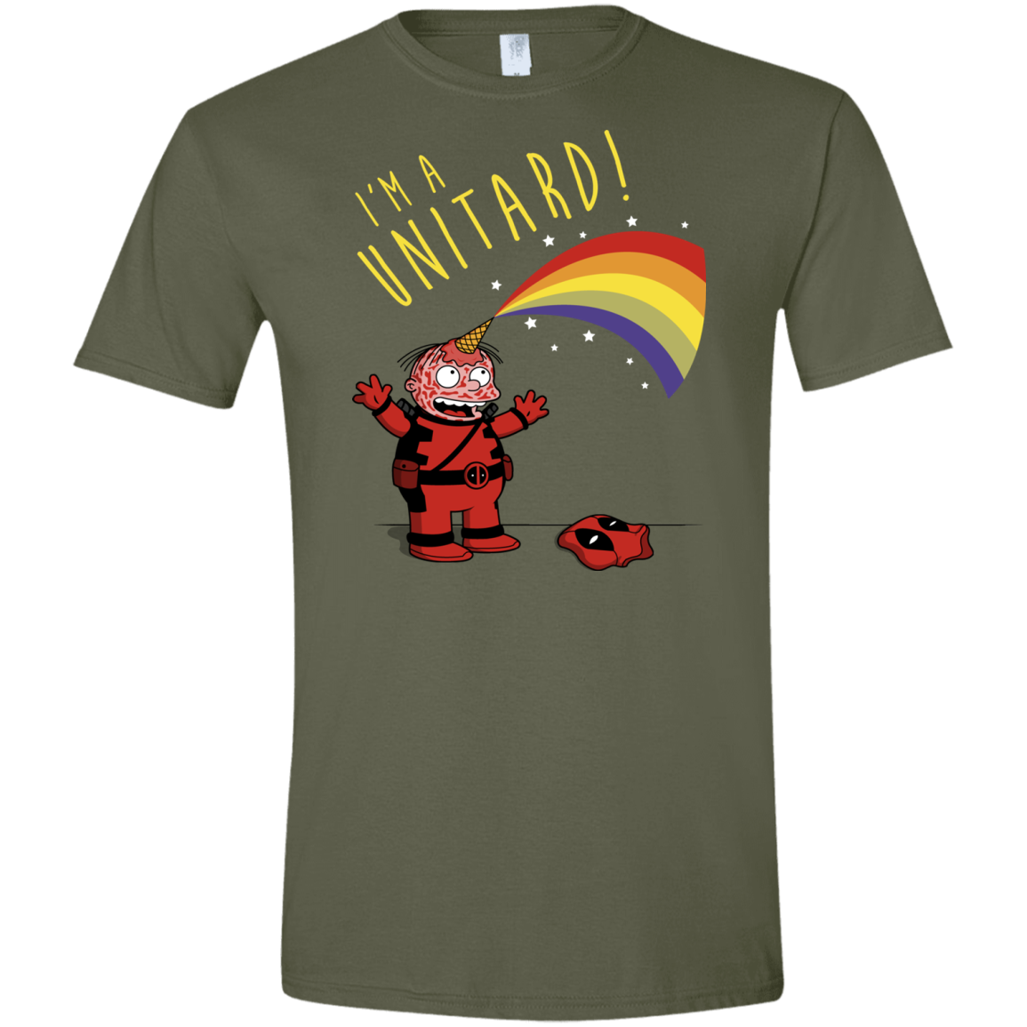 unitard-Raffiti Men's Semi-Fitted Softstyle