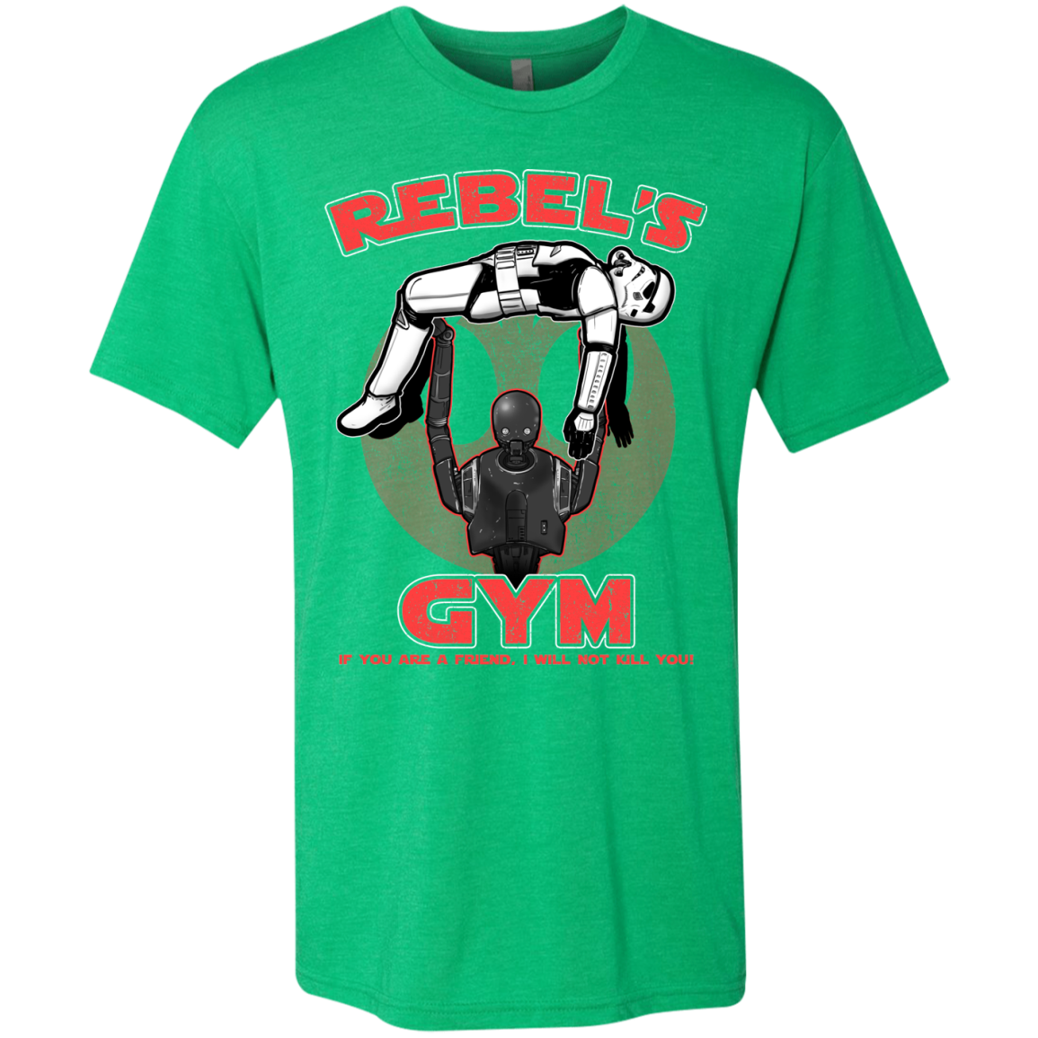 Rebel's Gym Men's Triblend T-Shirt