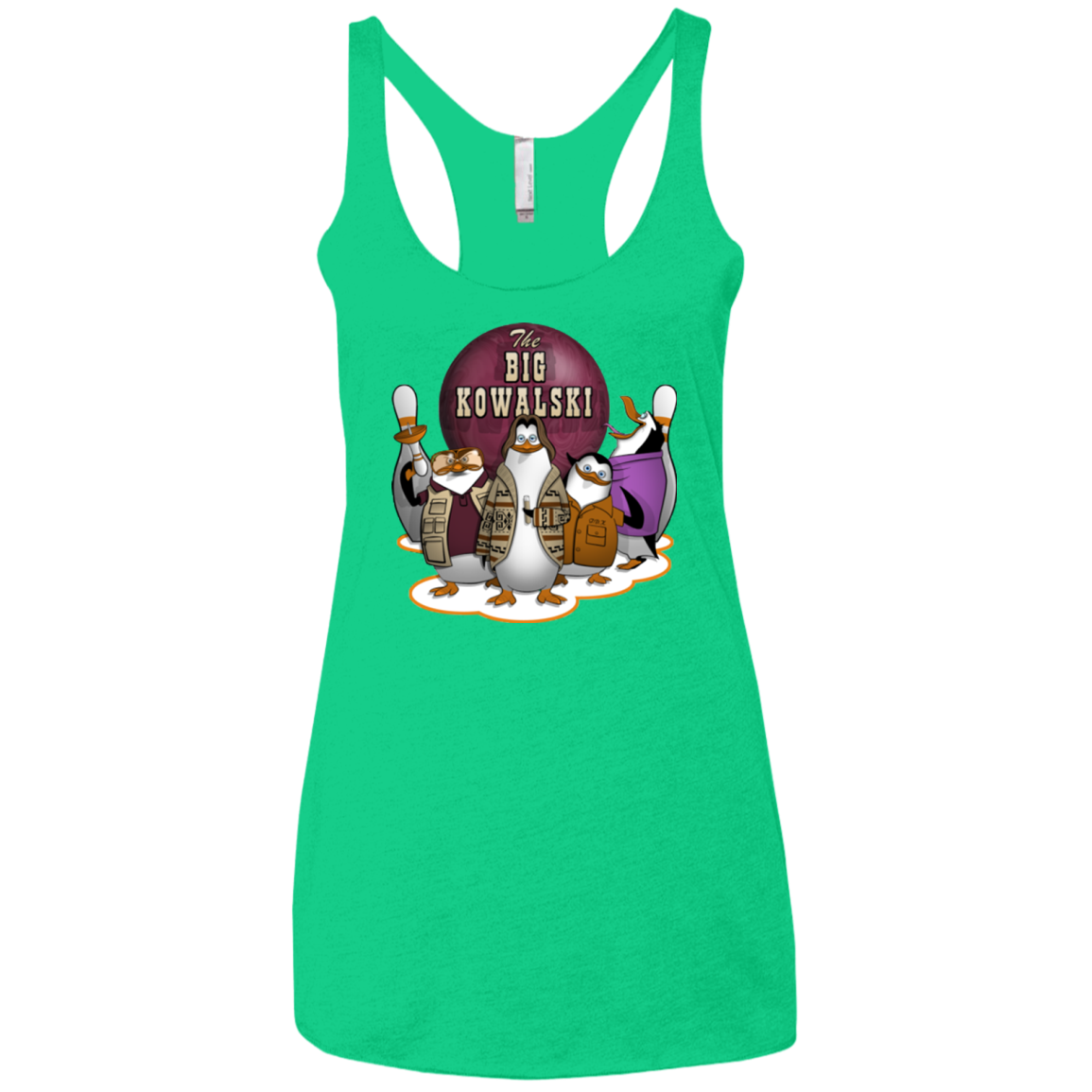 The Big Kowalski Women's Triblend Racerback Tank