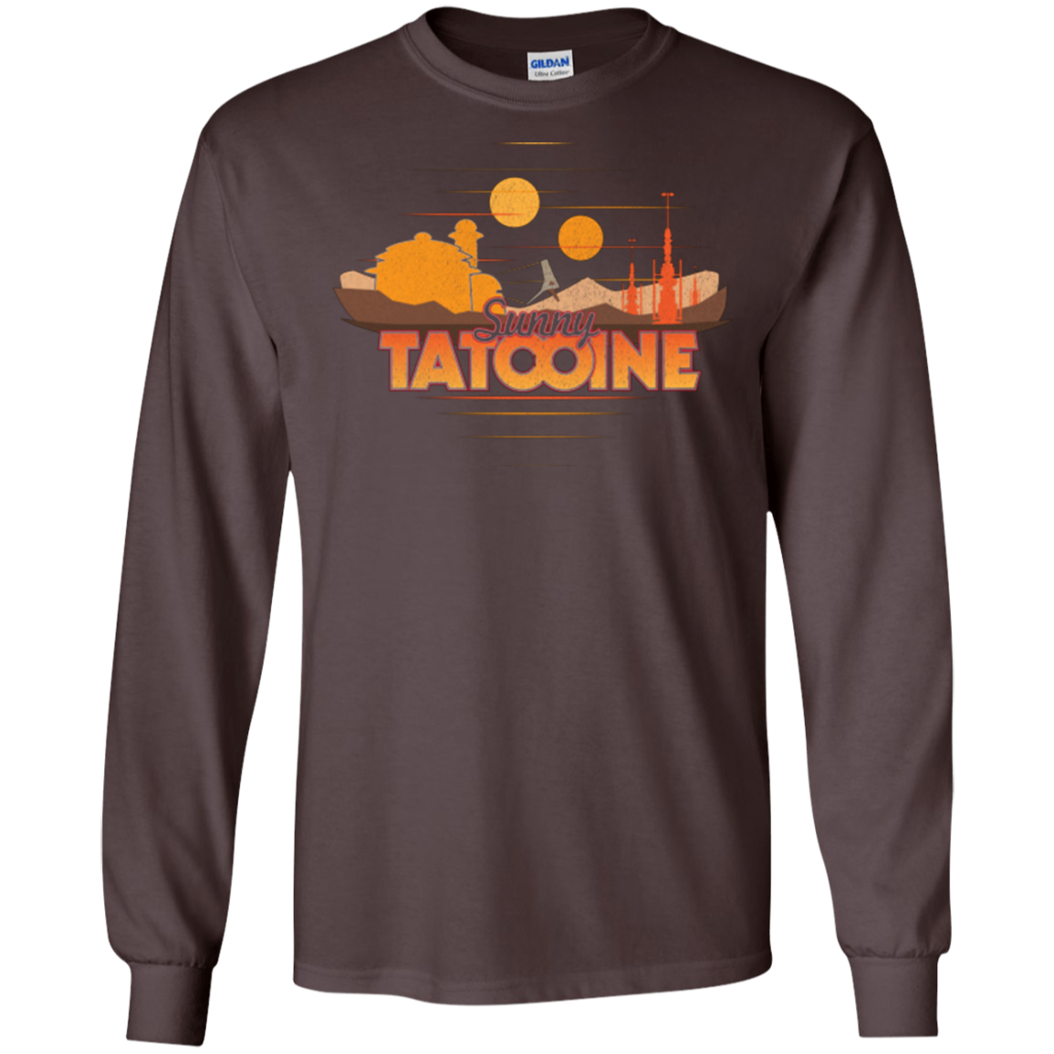 Sunny Tatooine Men's Long Sleeve T-Shirt