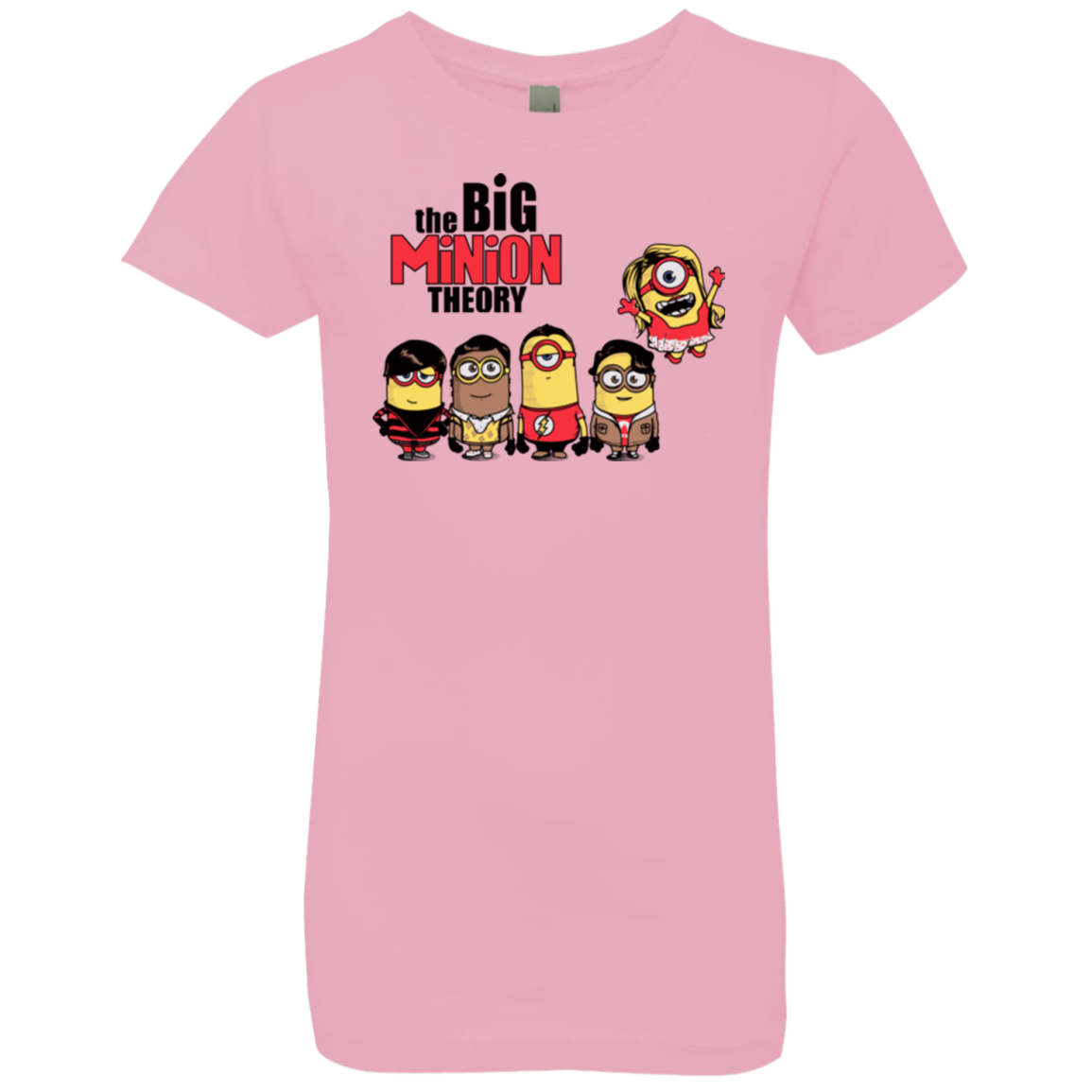 THE BIG MINION THEORY Girls Premium T-Shirt