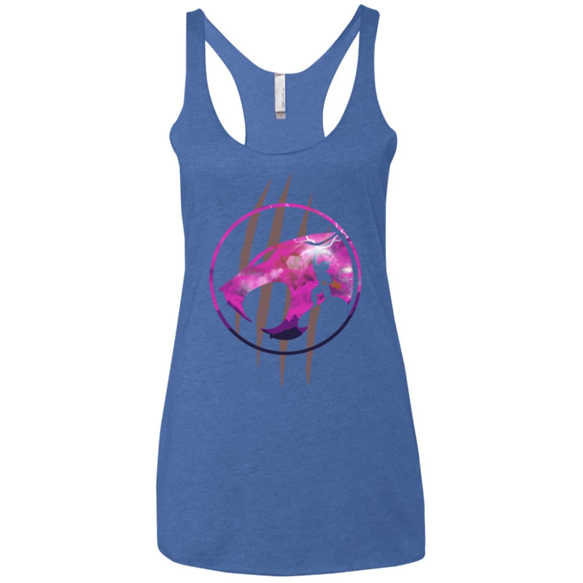 Thunder, Thunder, Thunder Women's Triblend Racerback Tank