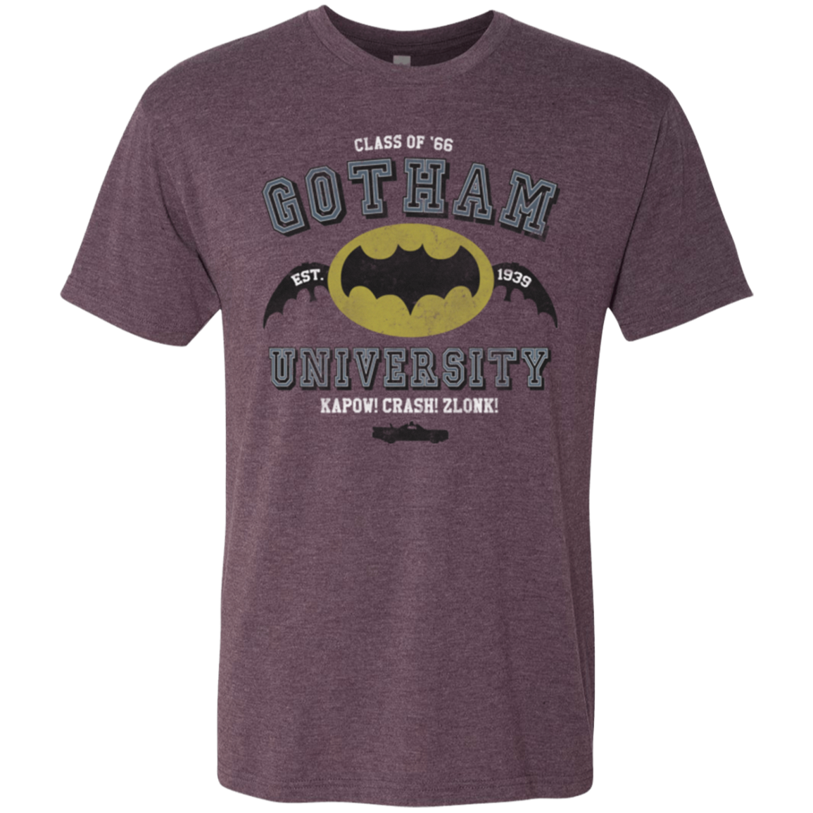 Gotham University Men's Triblend T-Shirt