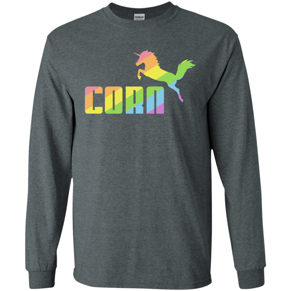 Corn Men's Long Sleeve T-Shirt