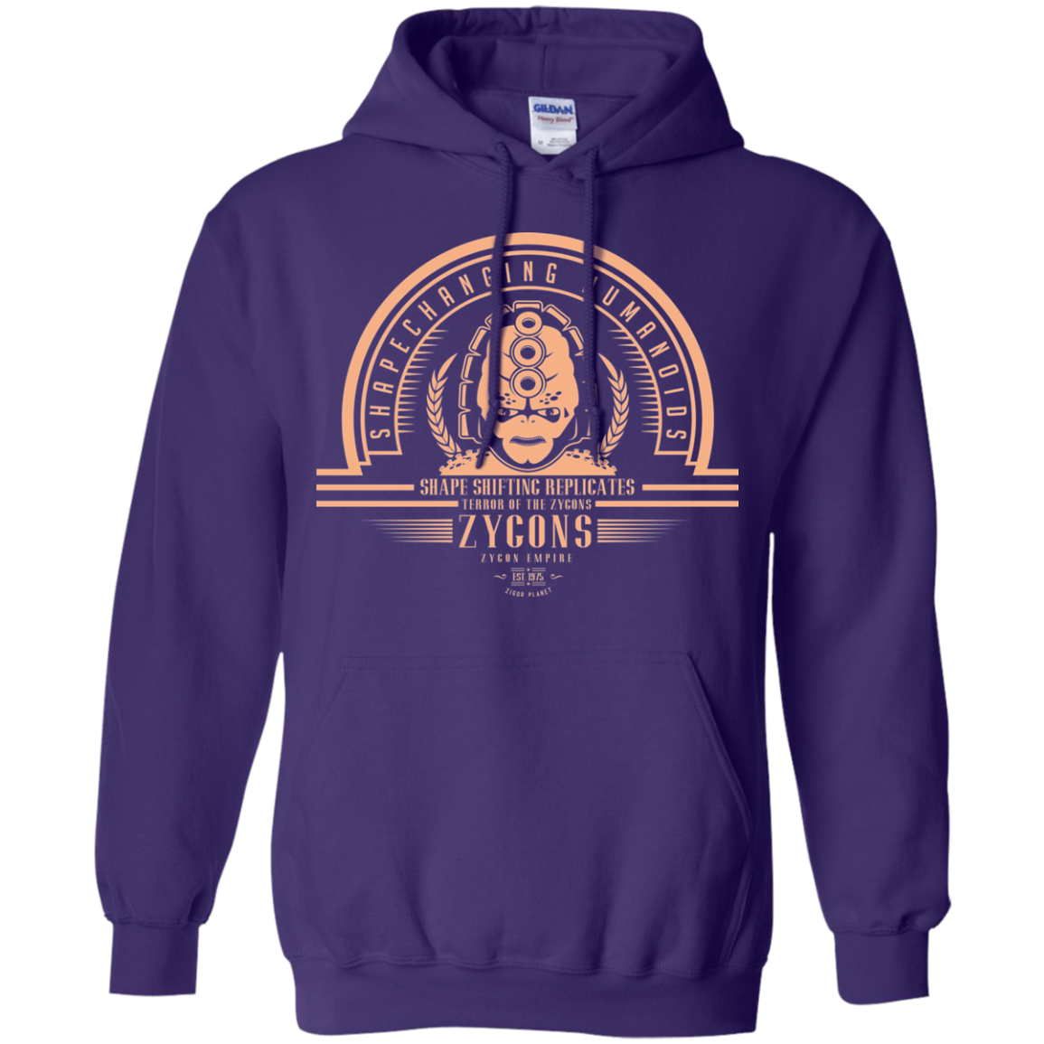 Who Villains Zygons Pullover Hoodie