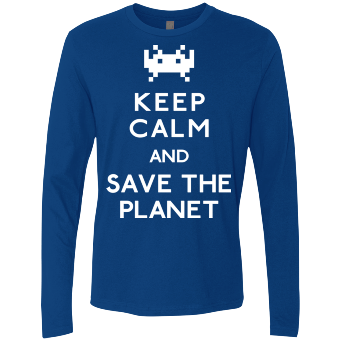 Save the planet Men's Premium Long Sleeve