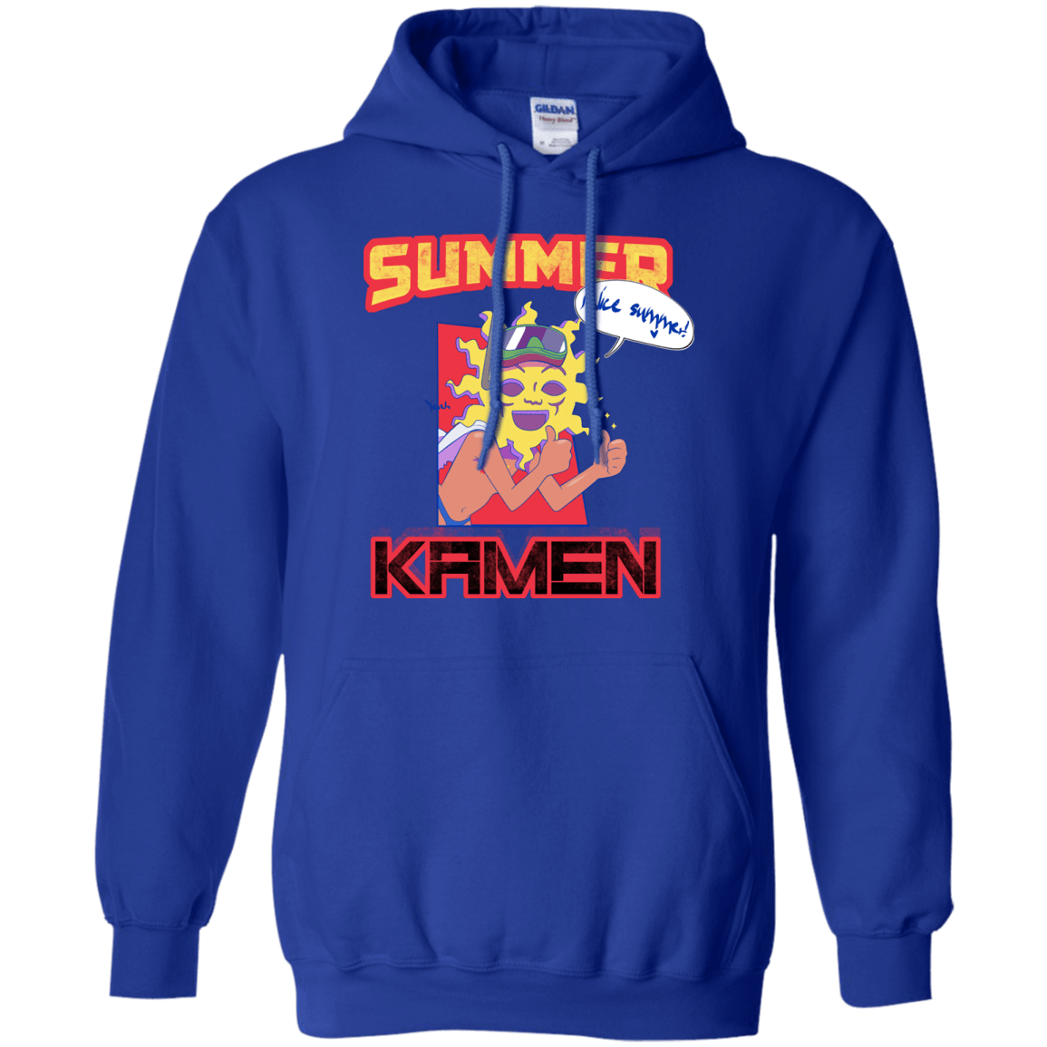 Sweatshirts Royal / S Summer Kamen Pullover Hoodie
