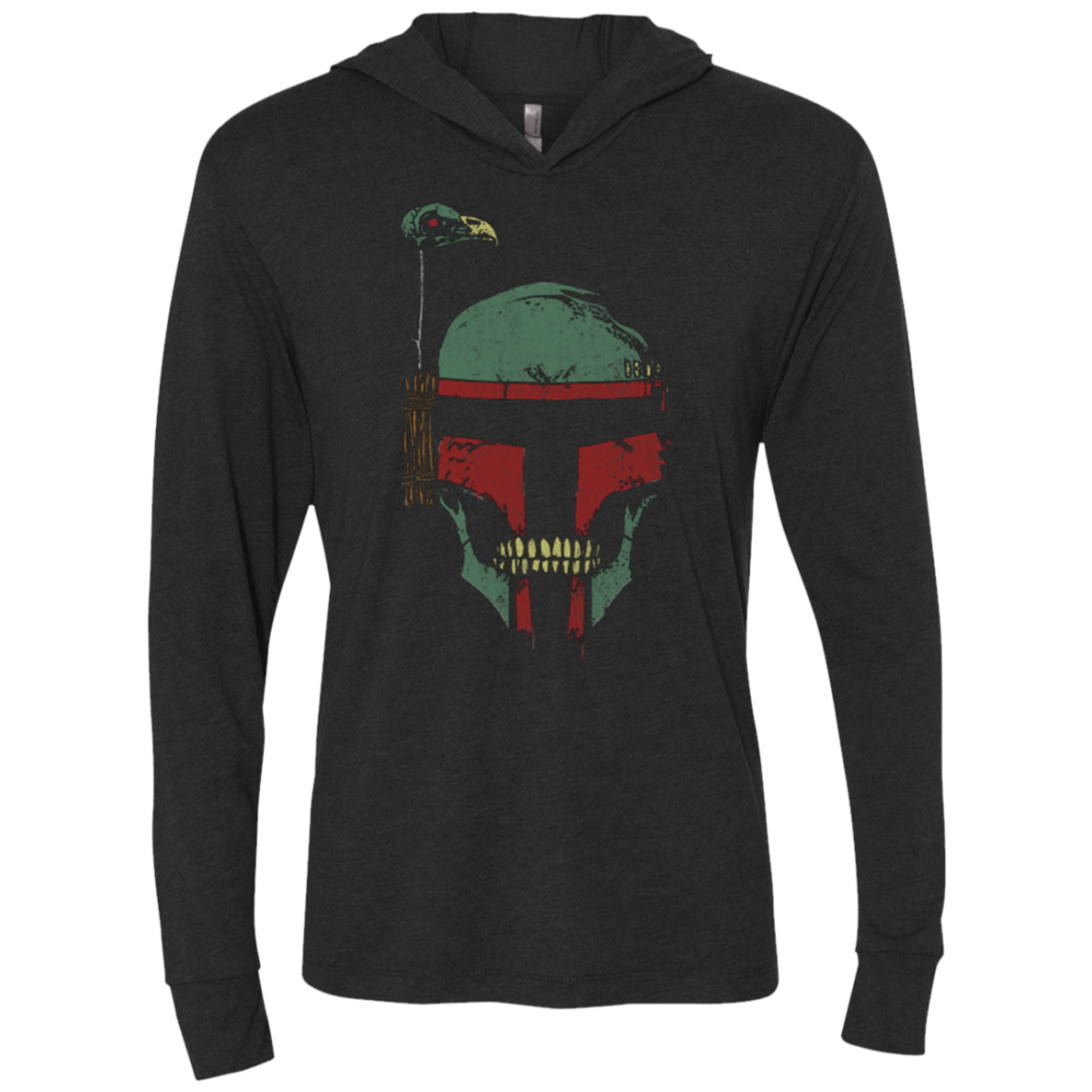 Bounty Witch Triblend Long Sleeve Hoodie Tee