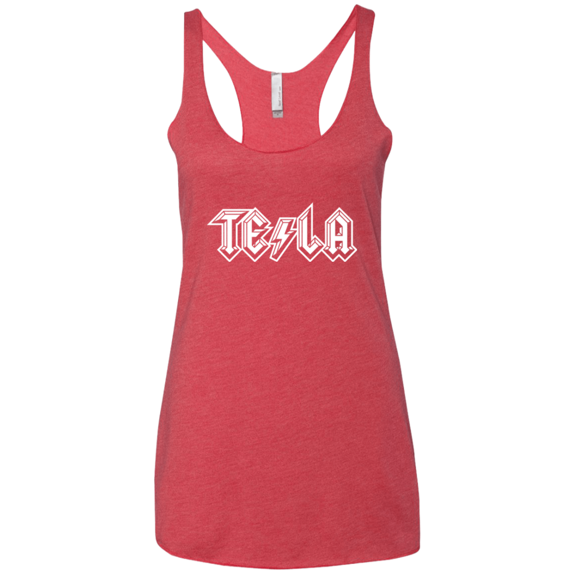 TESLA Women's Triblend Racerback Tank
