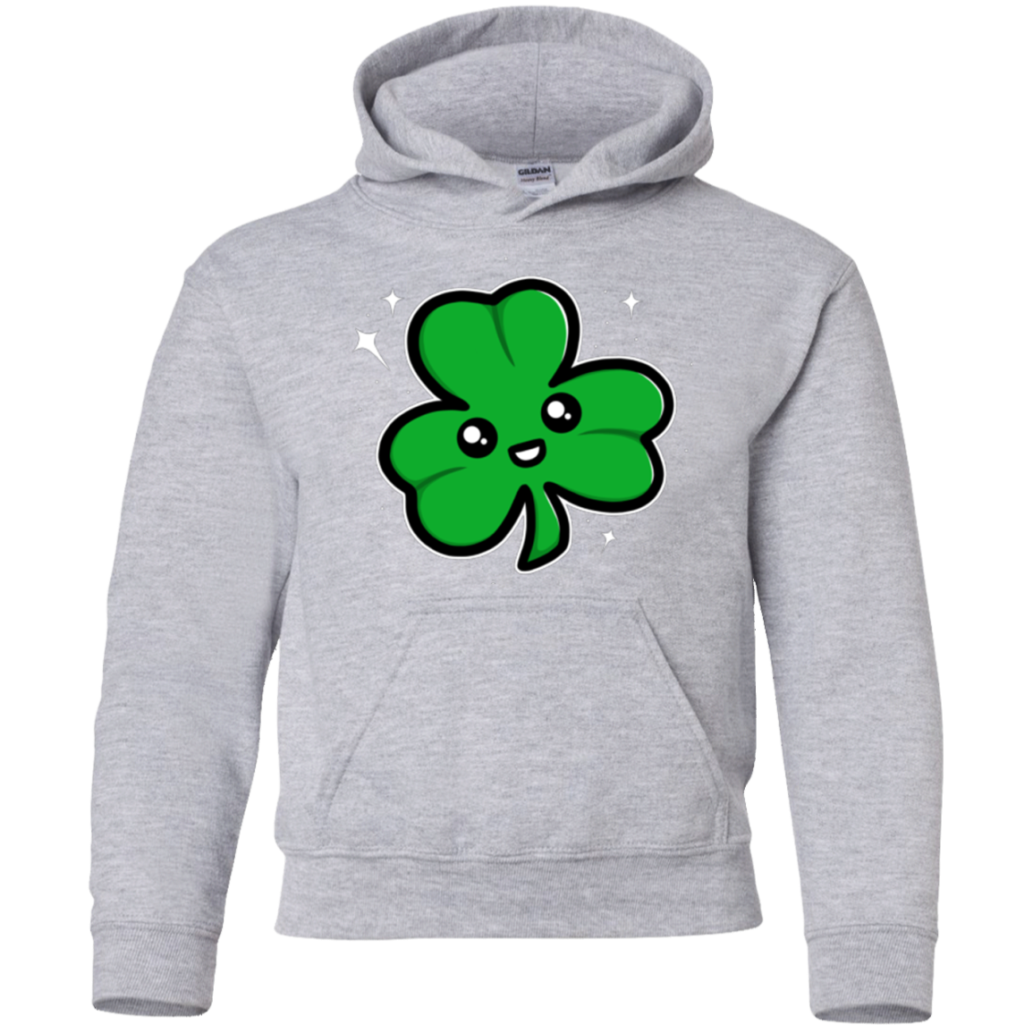 Super Cute Shamrock Youth Hoodie