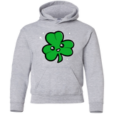 Super Cute Shamrock Youth Hoodie