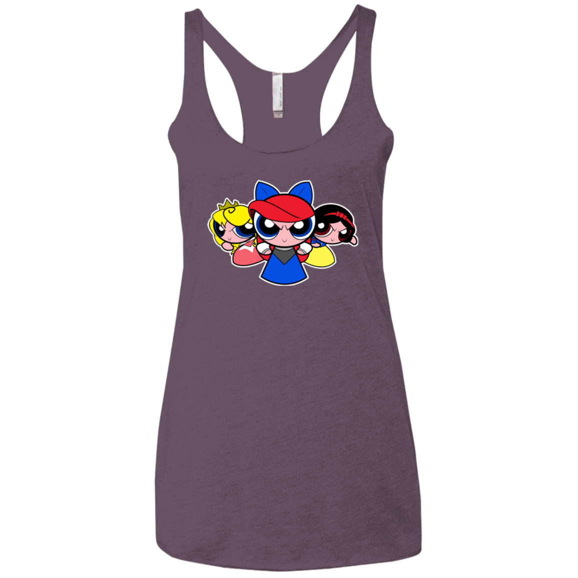 Princess Puff Girls Women's Triblend Racerback Tank