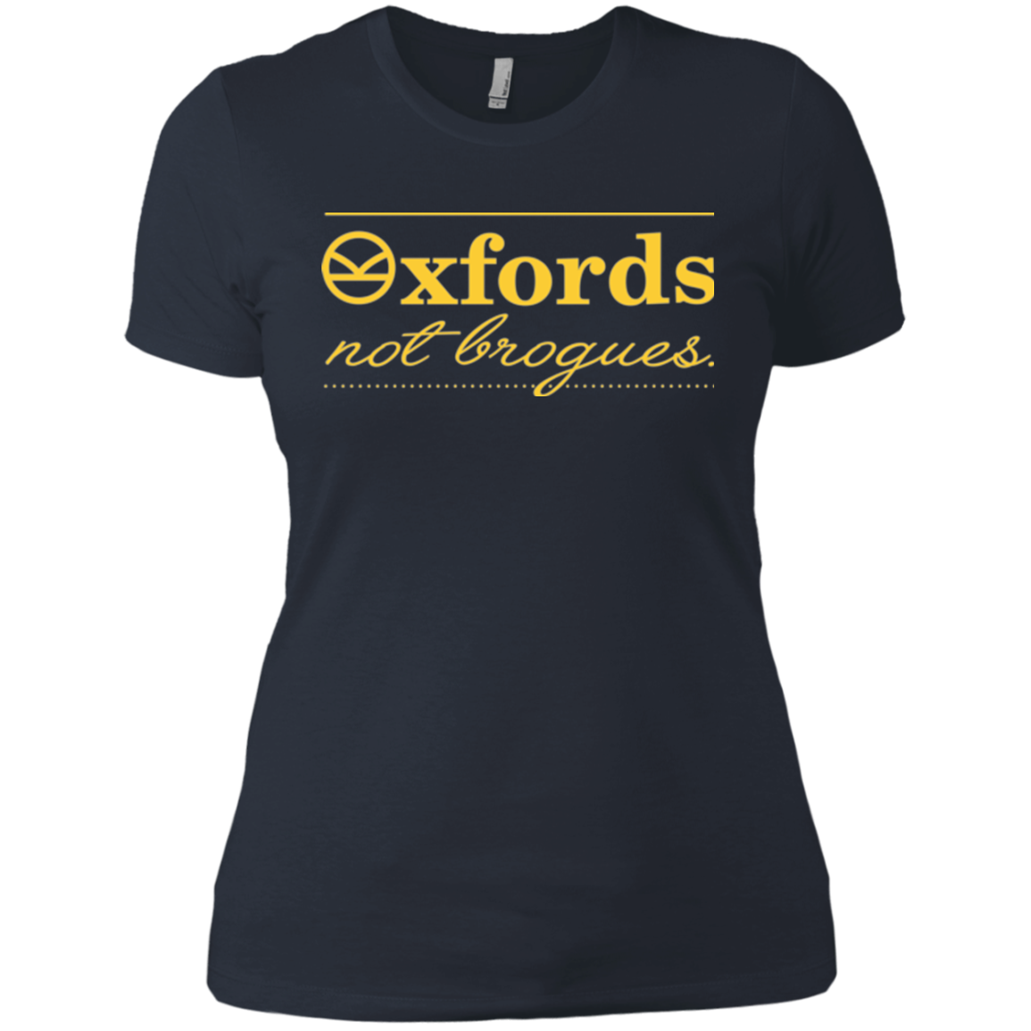 Oxfords Not Brogues Women's Premium T-Shirt