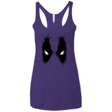 Splatted Merc Women's Triblend Racerback Tank