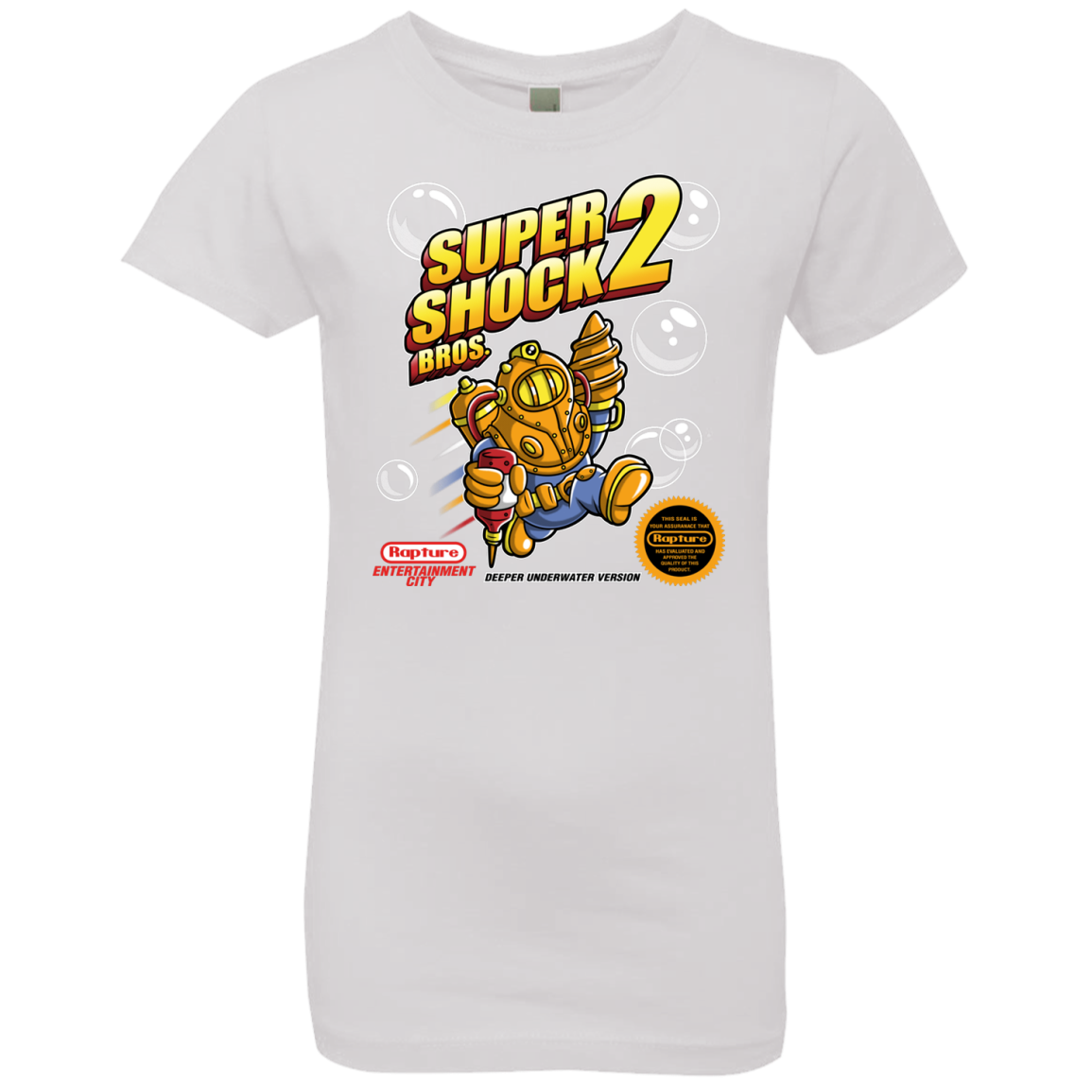 Super Shock Bros 2 Girls Premium T-Shirt