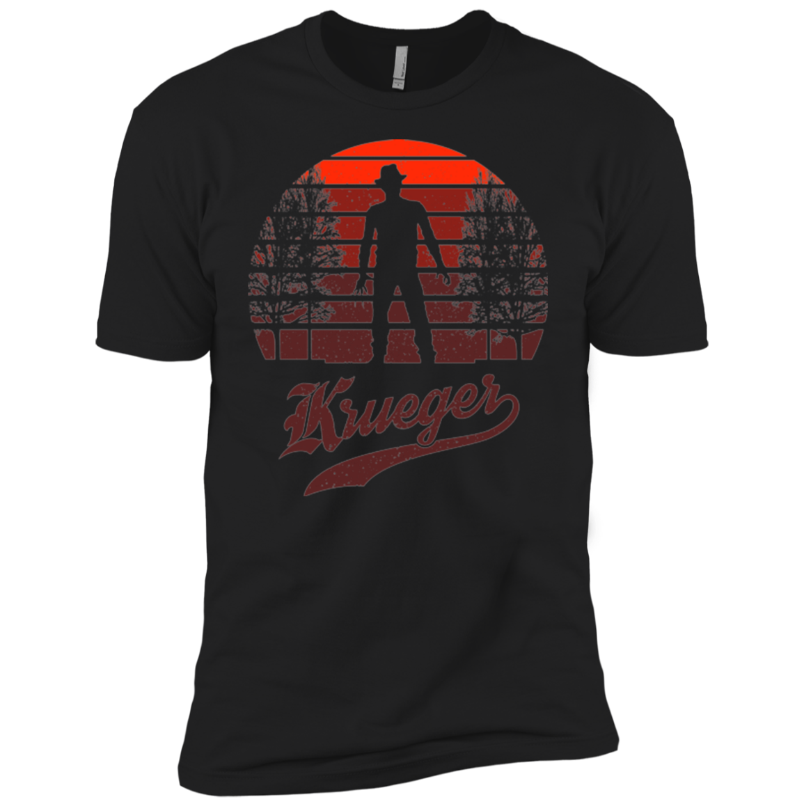 Horror Sun Set Krueger Boys Premium T-Shirt
