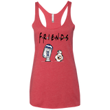 Droid Friends Women's Triblend Racerback Tank