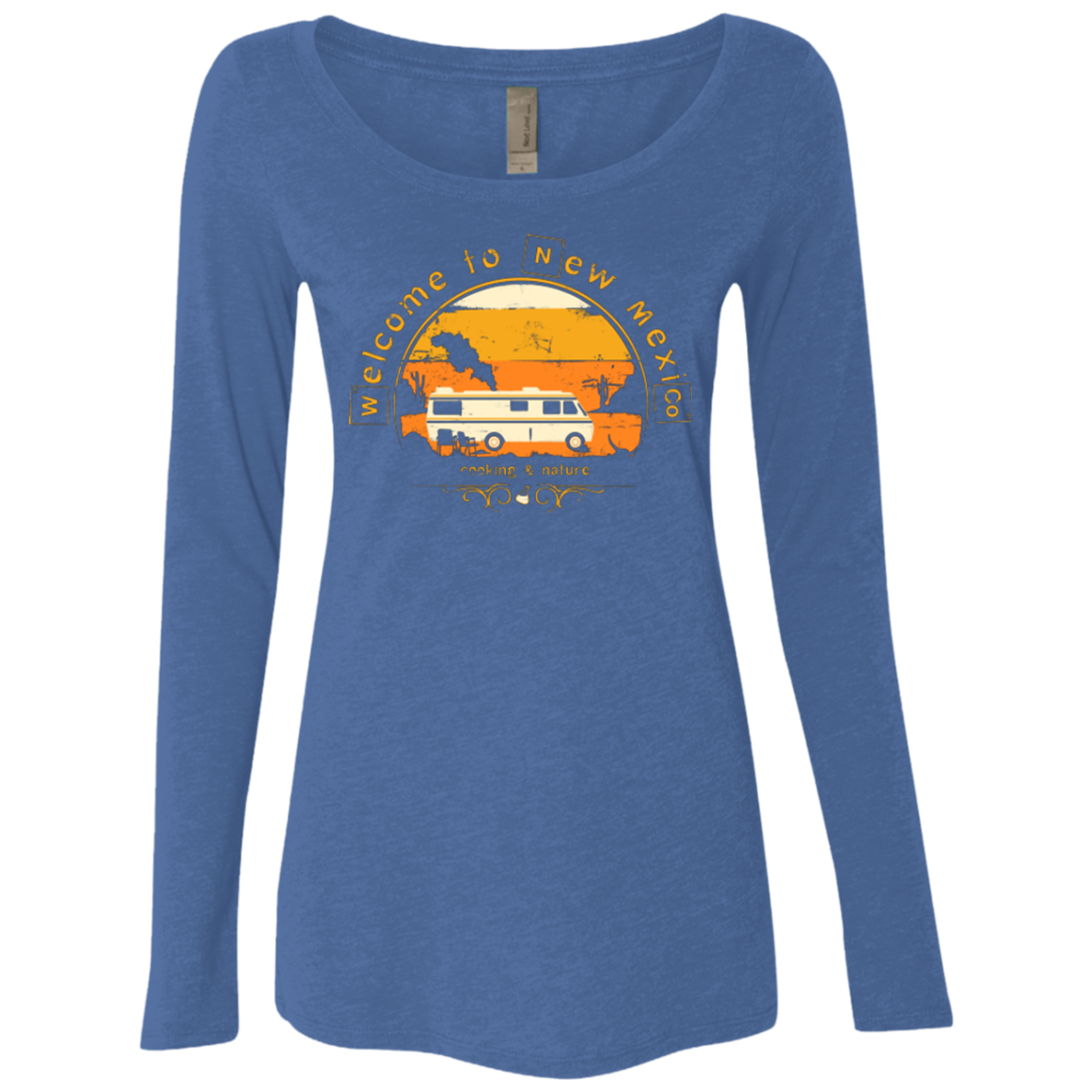 Welcome to New Mexico Women's Triblend Long Sleeve Shirt