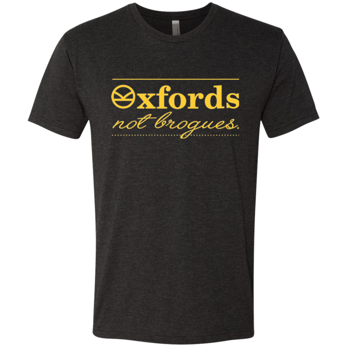 Oxfords Not Brogues Men's Triblend T-Shirt