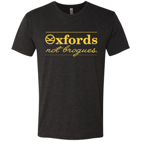 Oxfords Not Brogues Men's Triblend T-Shirt