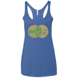 Mikey Diagram Women's Triblend Racerback Tank