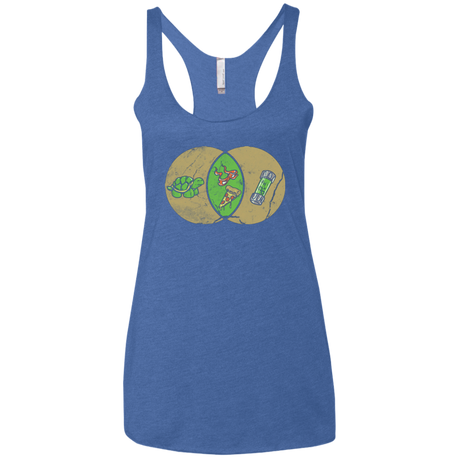 Mikey Diagram Women's Triblend Racerback Tank