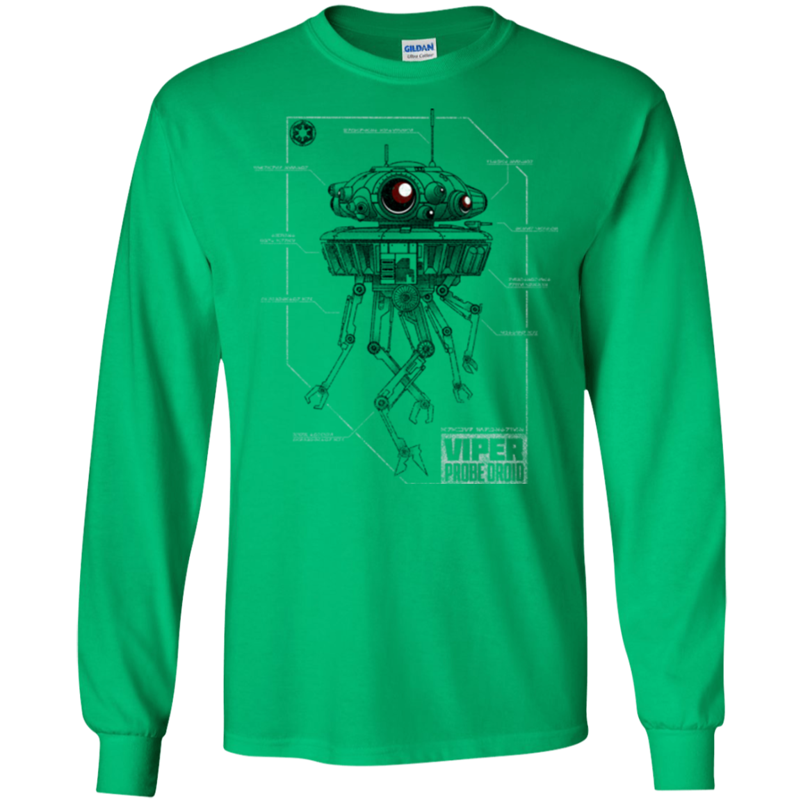 Probe Droid POD Men's Long Sleeve T-Shirt