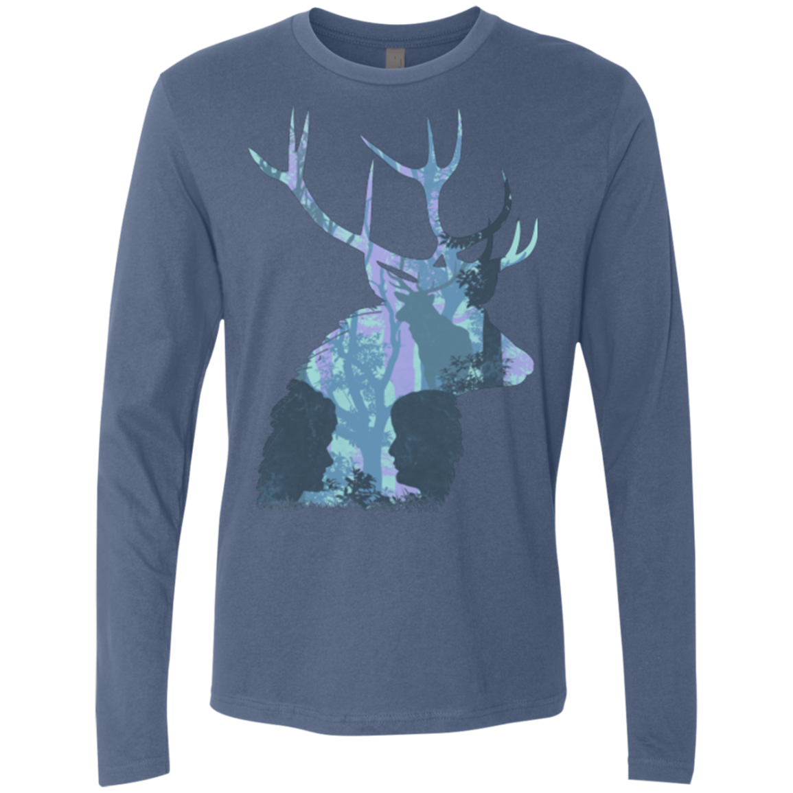 Deer Cannibal Men's Premium Long Sleeve