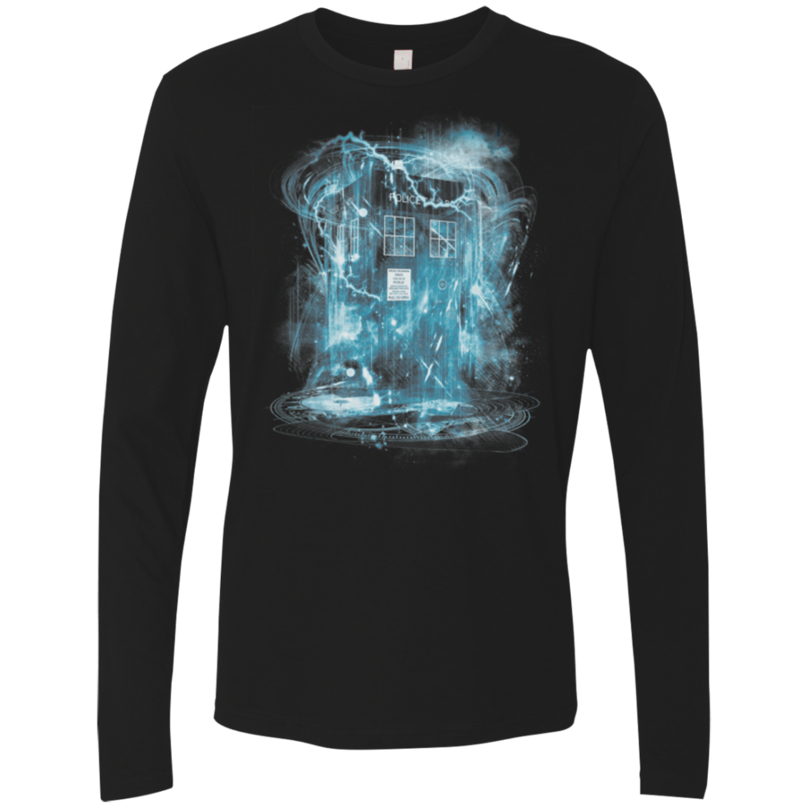 Space and Time Storm Men's Premium Long Sleeve