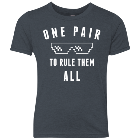 One pair Youth Triblend T-Shirt