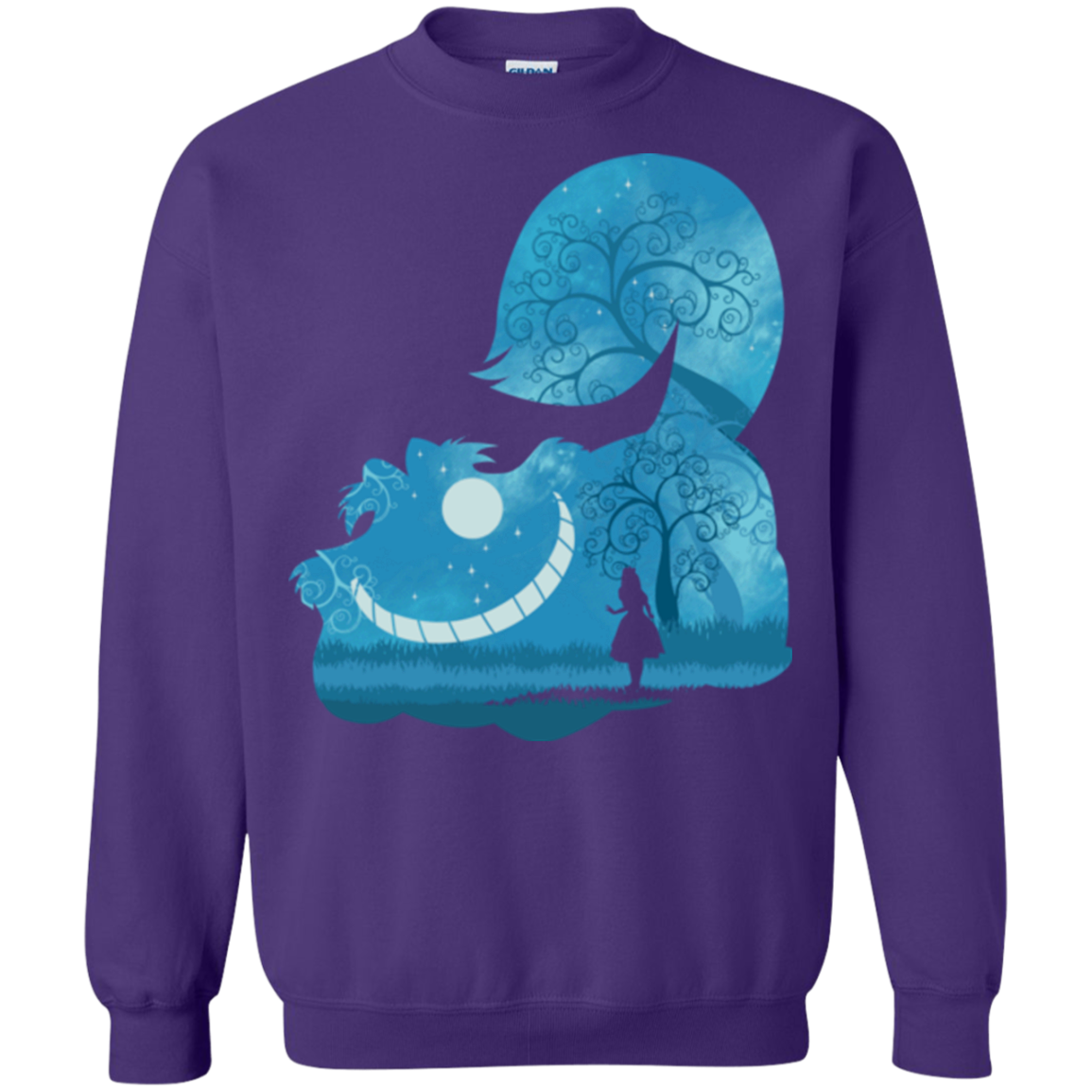 Cheshire Portrait Crewneck Sweatshirt
