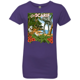Greetings from Scarif Girls Premium T-Shirt