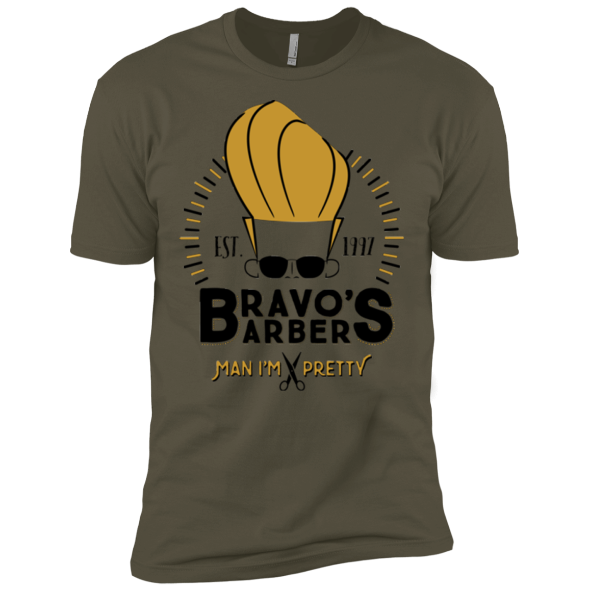 Bravos Barbers Men's Premium T-Shirt