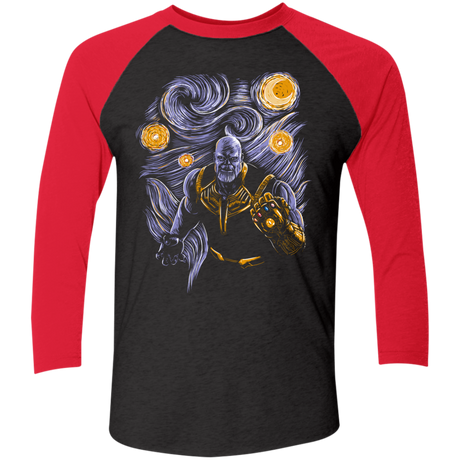 Starry Thanos Men's Triblend 3/4 Sleeve