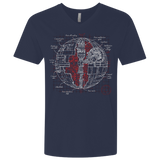 Death Star Plan Men's Premium V-Neck